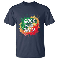 Good Vibes Only  Rasta Reggae Jamaica T Shirt - Wonder Print Shop