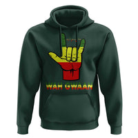 Reggae Lover Hoodie Wah Gwaan Jamaica jamaican - Wonder Print Shop