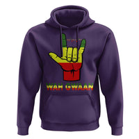 Reggae Lover Hoodie Wah Gwaan Jamaica jamaican - Wonder Print Shop