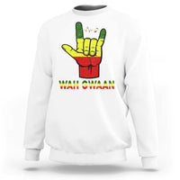 Reggae Lover Sweatshirt Wah Gwaan Jamaica jamaican - Wonder Print Shop