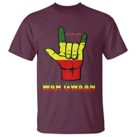 Reggae Lover T Shirt Wah Gwaan Jamaica jamaican - Wonder Print Shop