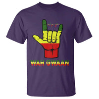 Reggae Lover T Shirt Wah Gwaan Jamaica jamaican - Wonder Print Shop