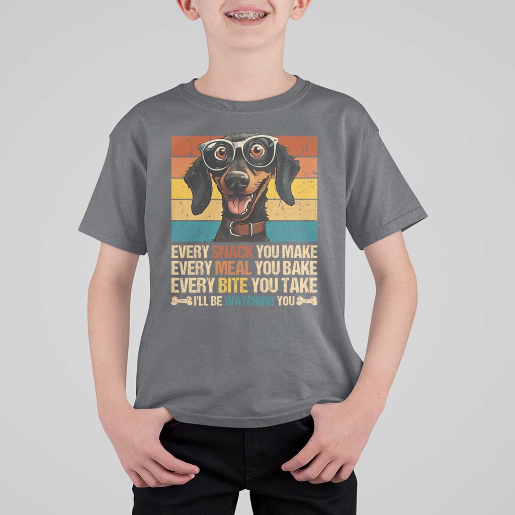 Funny Dog Lover T Shirt For Kid I'll Be Watching You