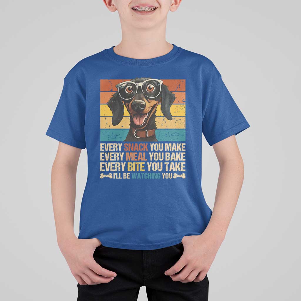 Funny Dog Lover T Shirt For Kid I'll Be Watching You