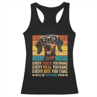Funny Dog Lover Racerback Tank Top I'll Be Watching You