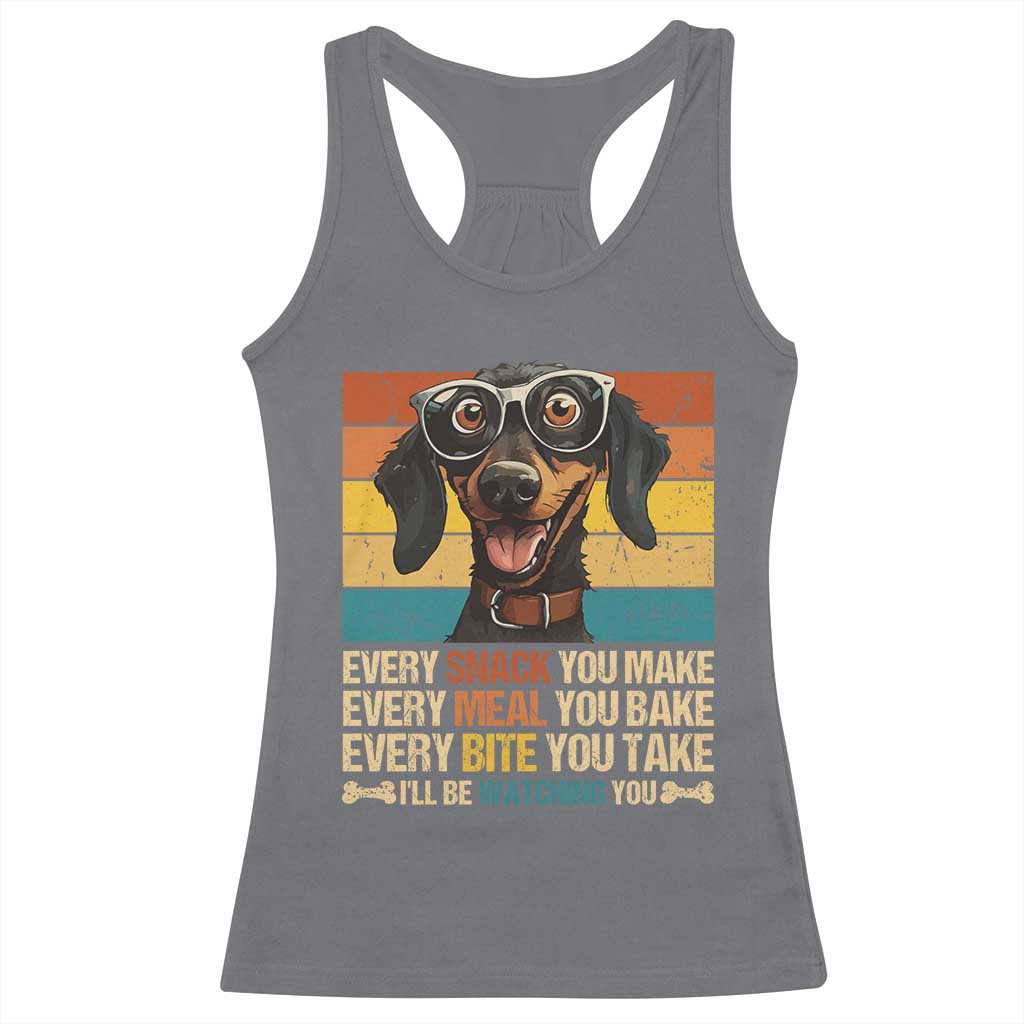 Funny Dog Lover Racerback Tank Top I'll Be Watching You