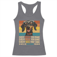 Funny Dog Lover Racerback Tank Top I'll Be Watching You