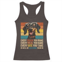 Funny Dog Lover Racerback Tank Top I'll Be Watching You
