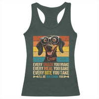 Funny Dog Lover Racerback Tank Top I'll Be Watching You