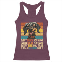 Funny Dog Lover Racerback Tank Top I'll Be Watching You