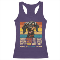 Funny Dog Lover Racerback Tank Top I'll Be Watching You
