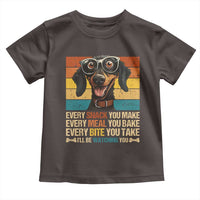 Funny Dog Lover Toddler T Shirt I'll Be Watching You