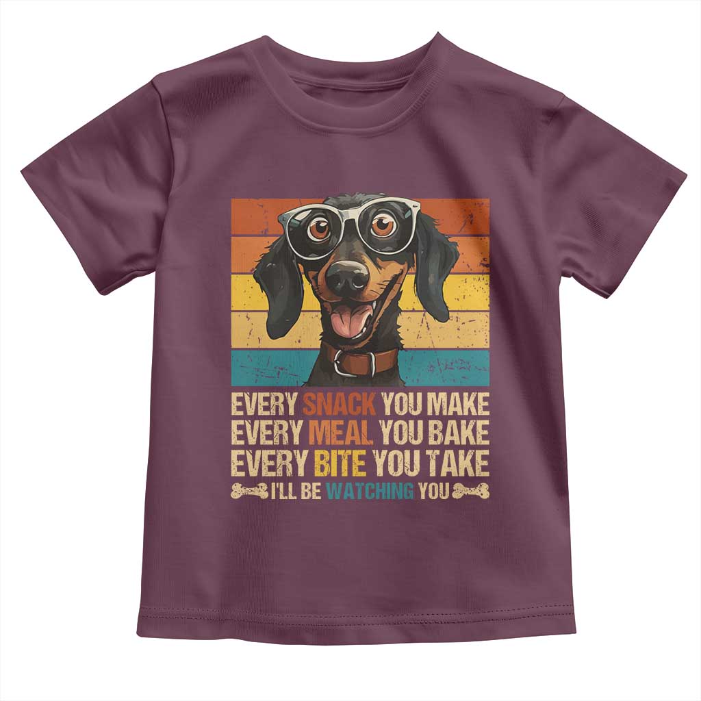 Funny Dog Lover Toddler T Shirt I'll Be Watching You