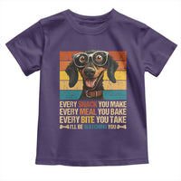 Funny Dog Lover Toddler T Shirt I'll Be Watching You