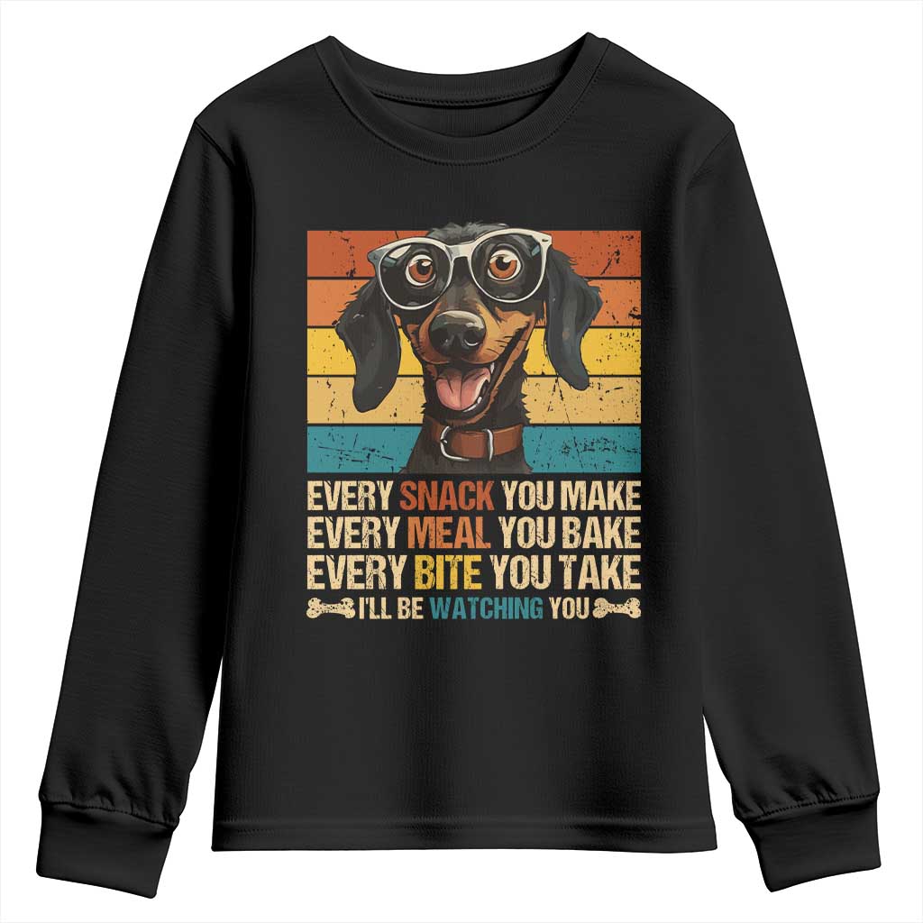 Funny Dog Lover Youth Sweatshirt I'll Be Watching You