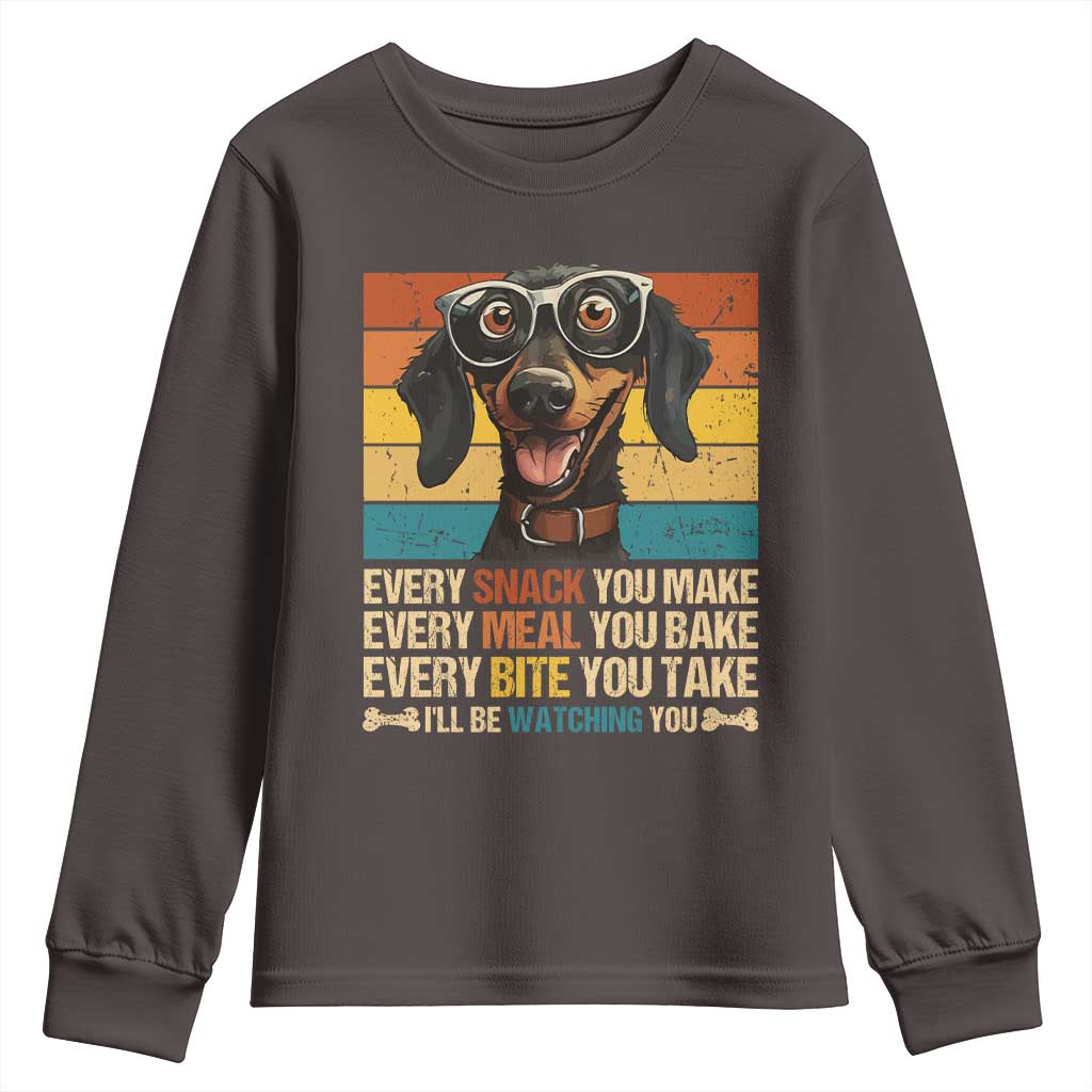 Funny Dog Lover Youth Sweatshirt I'll Be Watching You