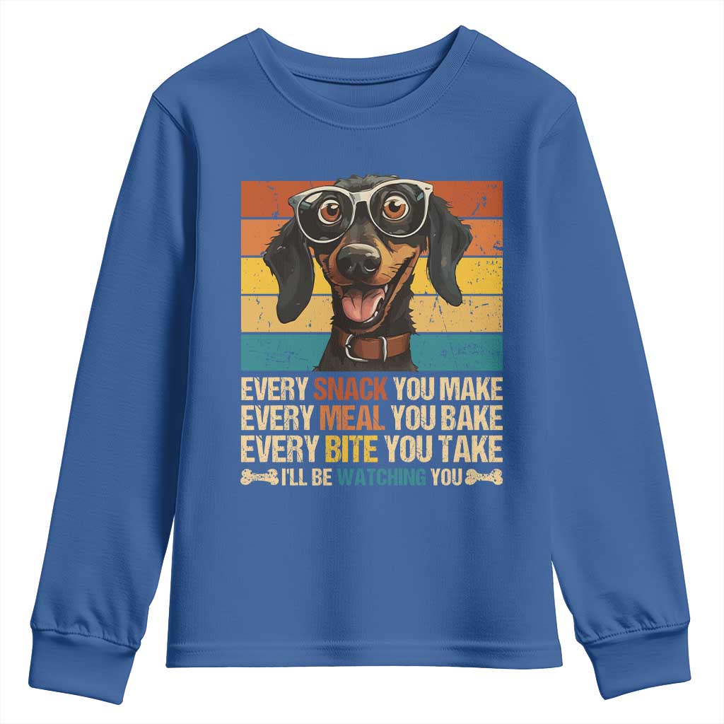 Funny Dog Lover Youth Sweatshirt I'll Be Watching You
