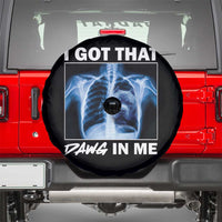 Funny I Got That Dawg In Me Xray Pitbull Meme Spare Tire Cover
