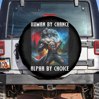 Alpha Wolf Spare Tire Cover Human By Chance Alpha By Choice