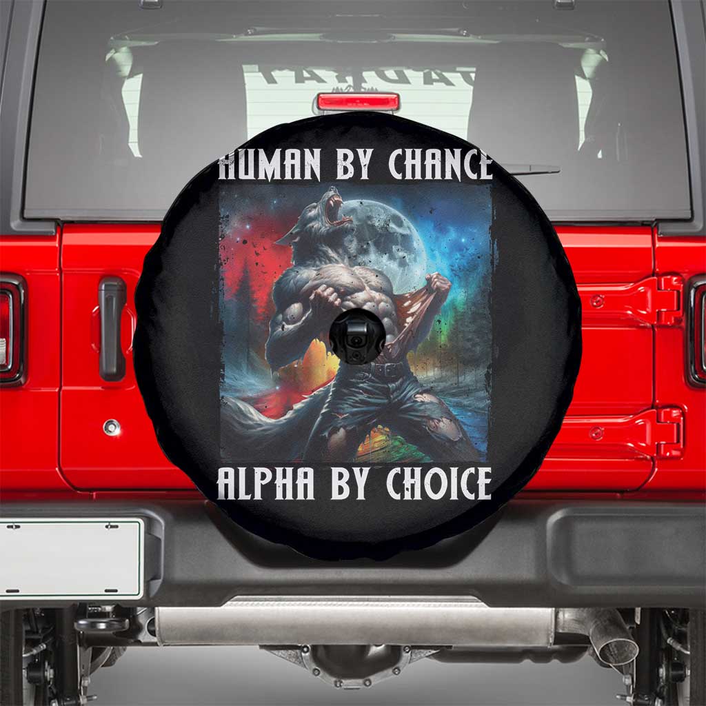 Alpha Wolf Spare Tire Cover Human By Chance Alpha By Choice