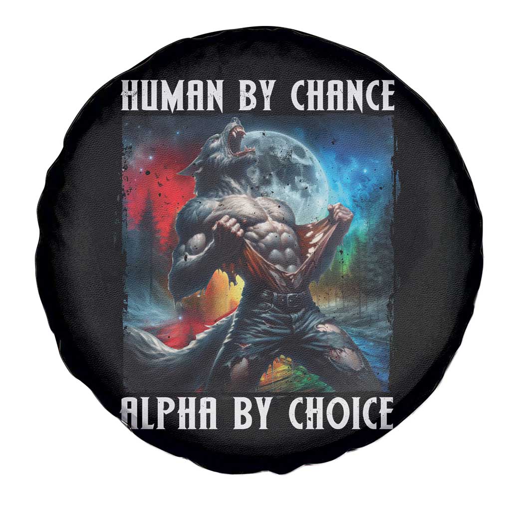 Alpha Wolf Spare Tire Cover Human By Chance Alpha By Choice