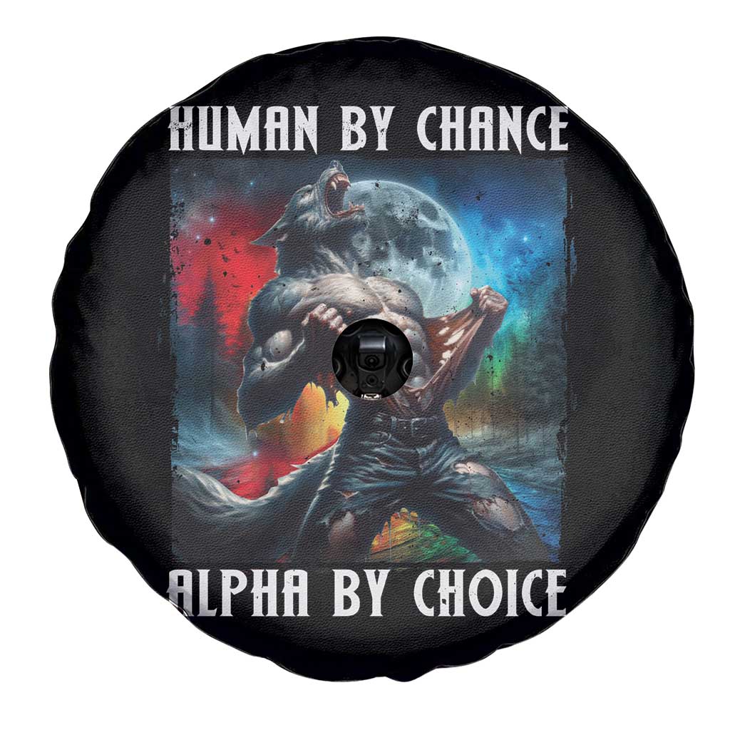 Alpha Wolf Spare Tire Cover Human By Chance Alpha By Choice