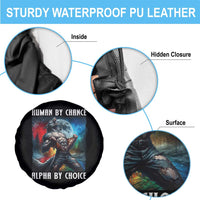 Alpha Wolf Spare Tire Cover Human By Chance Alpha By Choice