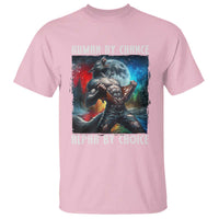 Alpha Wolf T Shirt Human By Chance Alpha By Choice - Wonder Print Shop