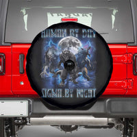 Alpha Wolf Spare Tire Cover Human By Day Sigma By Night