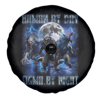 Alpha Wolf Spare Tire Cover Human By Day Sigma By Night