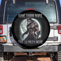 Alpha Wolf Spare Tire Cover Hide Your Wife The Alpha's Here