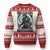Alpha Wolf Ugly Christmas Sweater Hide Your Wife The Alpha's Here - Wonder Print Shop