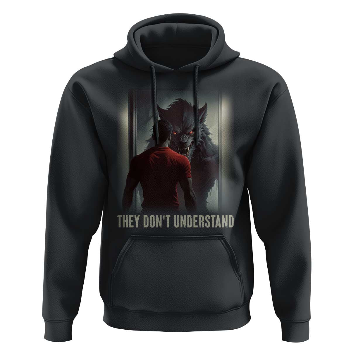 Alpha Wolf They Don't Understand Hoodie