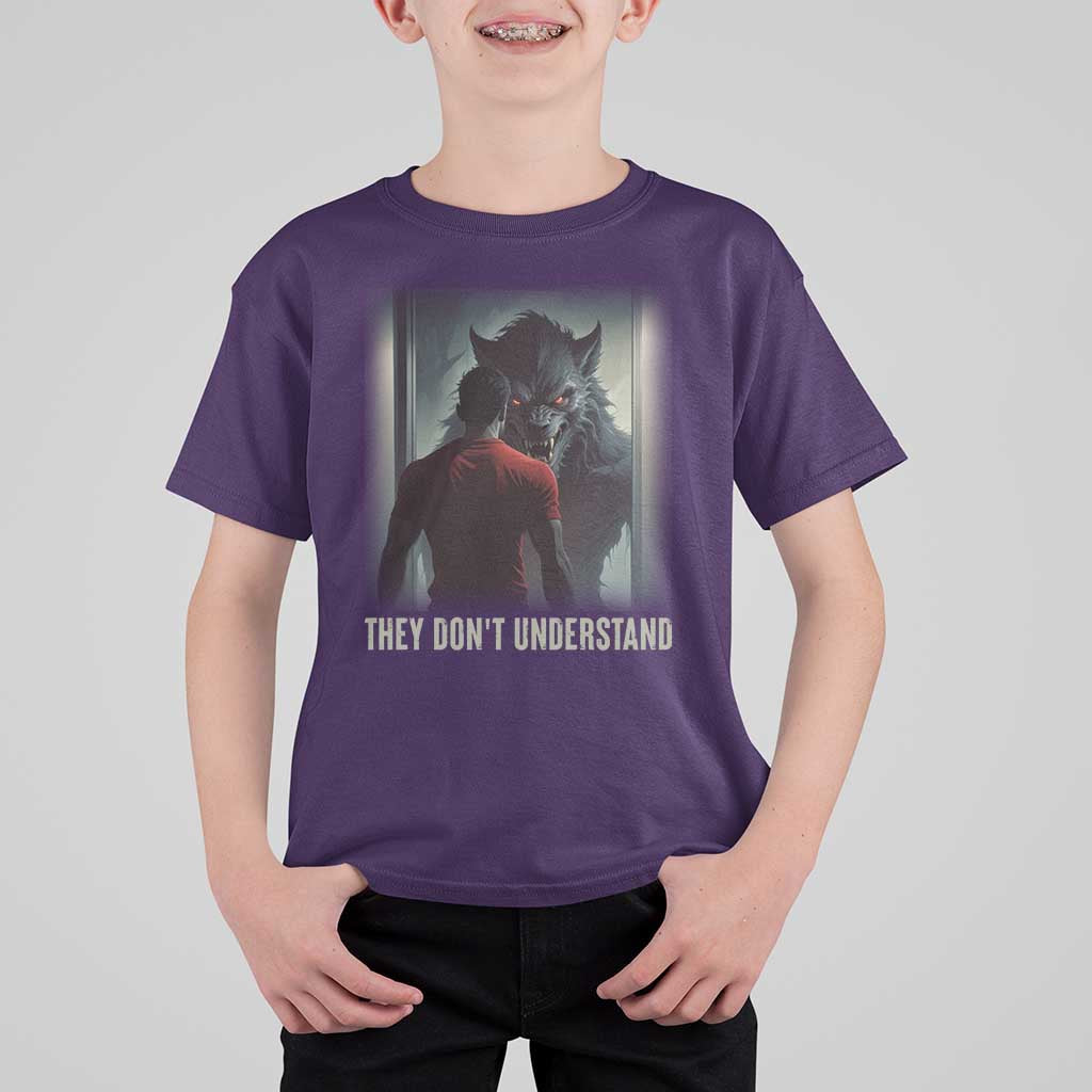 Alpha Wolf They Don't Understand T Shirt For Kid - Wonder Print Shop