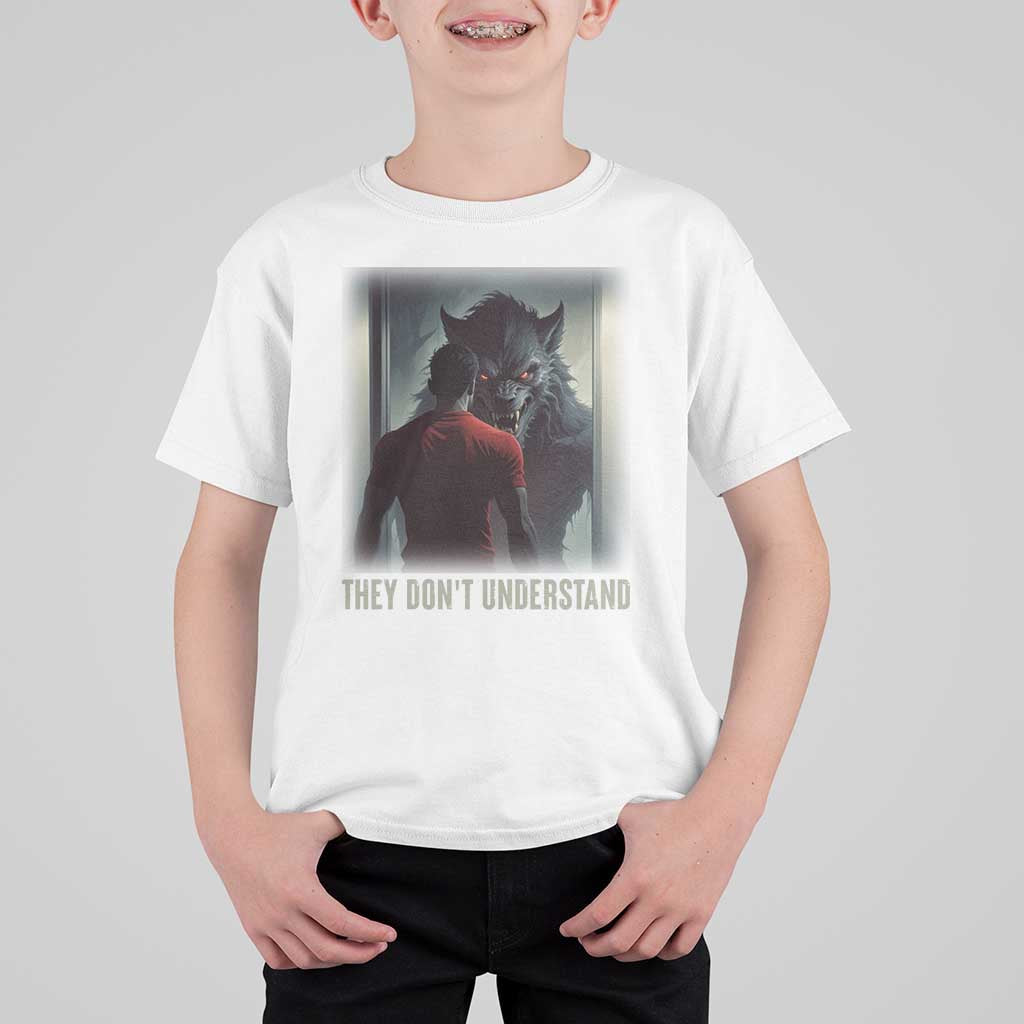Alpha Wolf They Don't Understand T Shirt For Kid - Wonder Print Shop