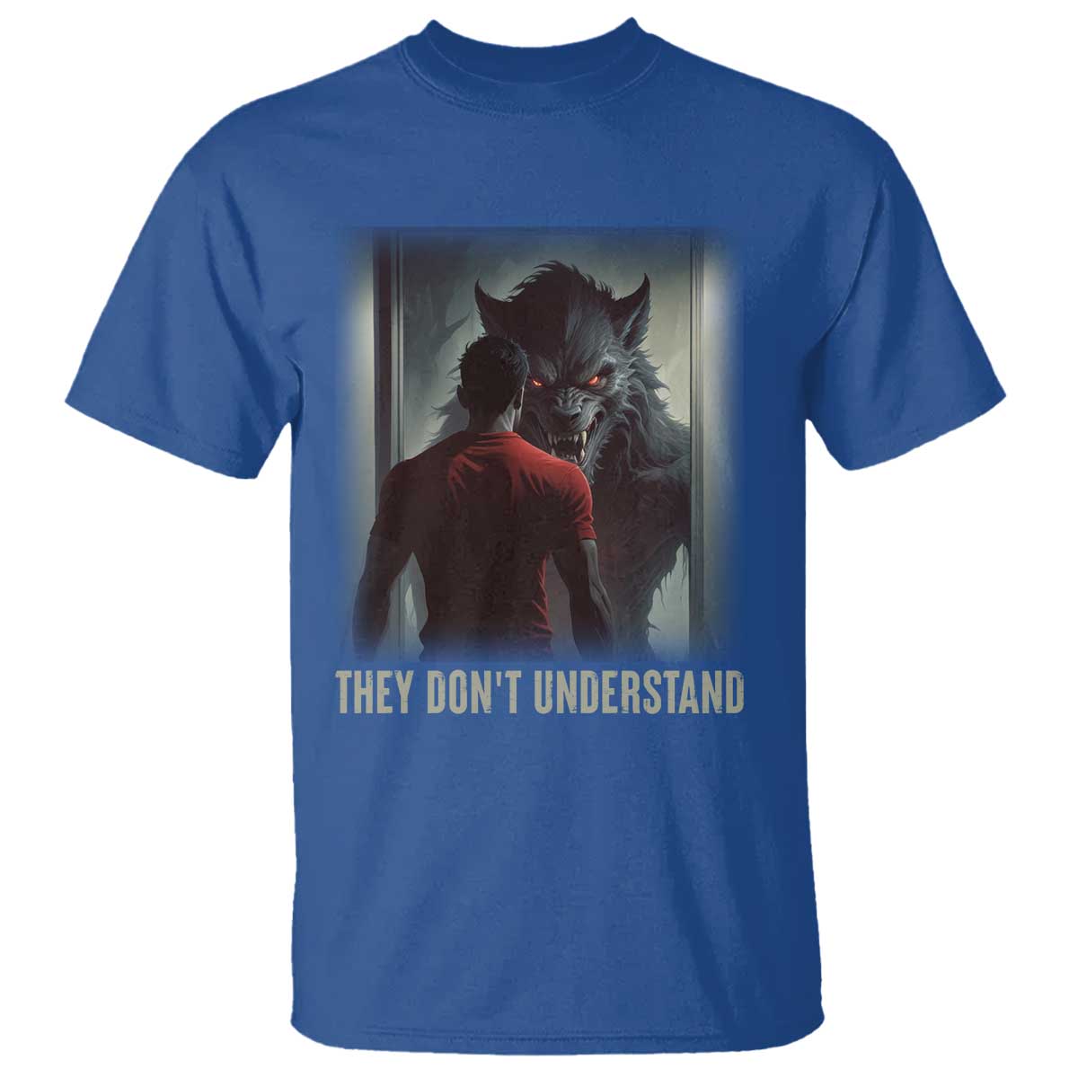 Alpha Wolf They Don't Understand T Shirt - Wonder Print Shop