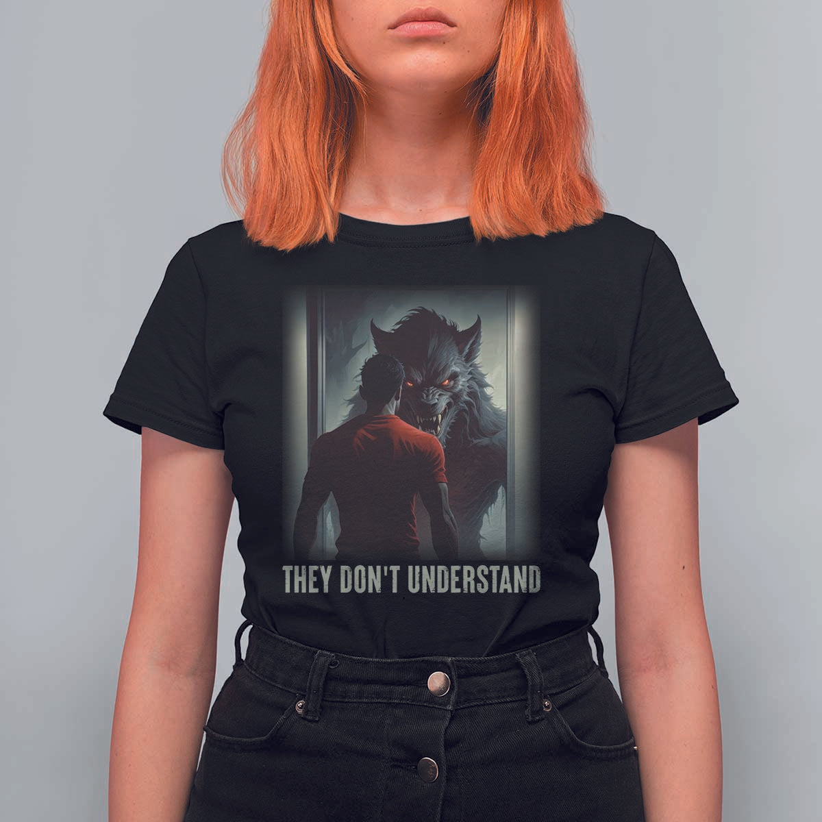 Alpha Wolf They Don't Understand T Shirt For Women - Wonder Print Shop