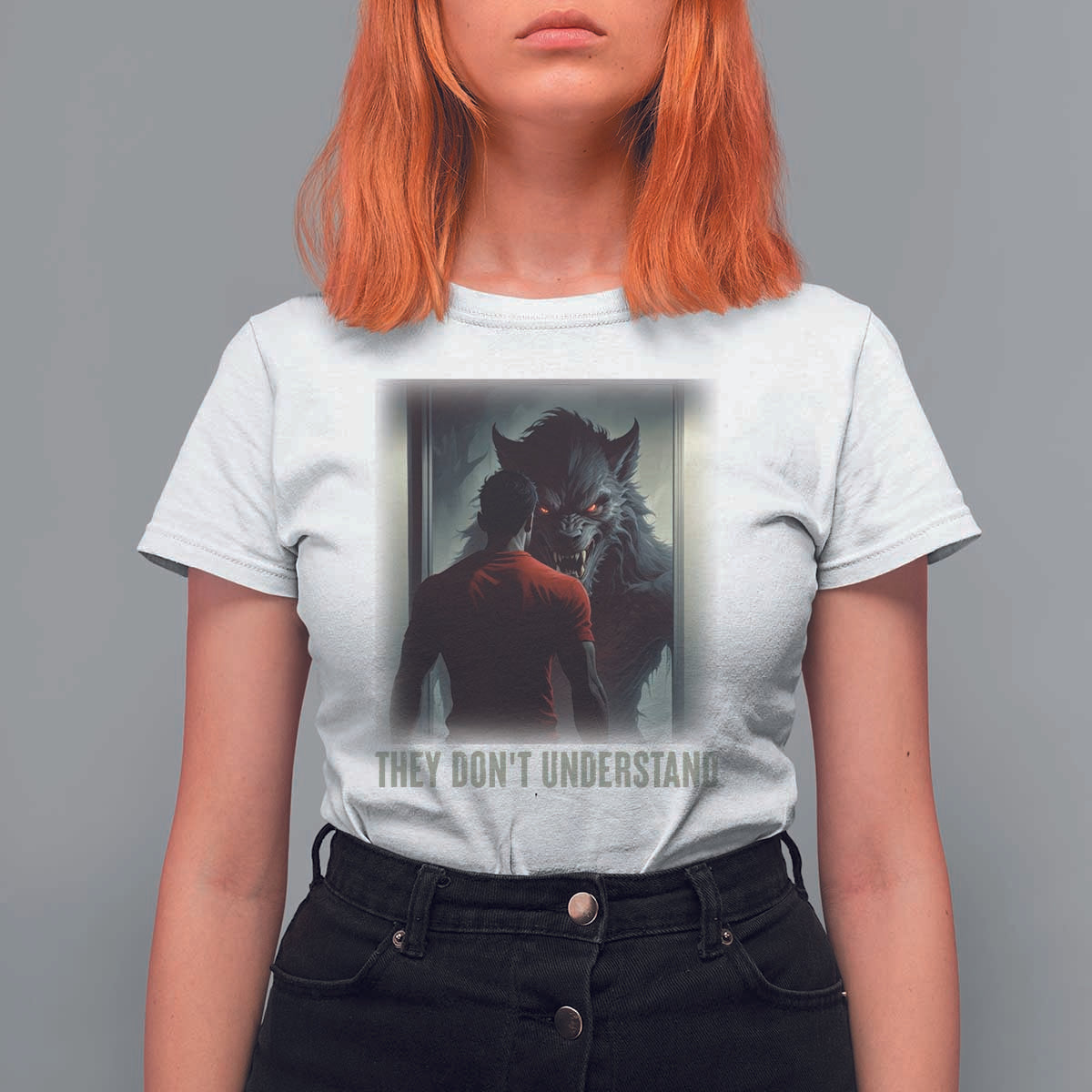 Alpha Wolf They Don't Understand T Shirt For Women - Wonder Print Shop