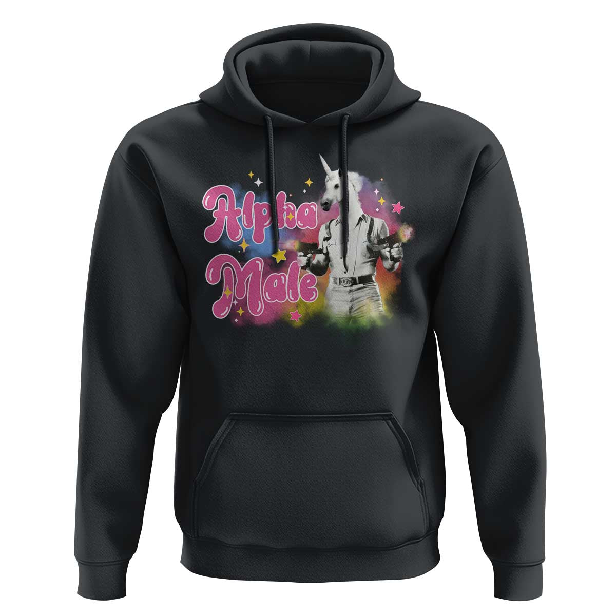 Funny Alpha Male Unicorn Hoodie