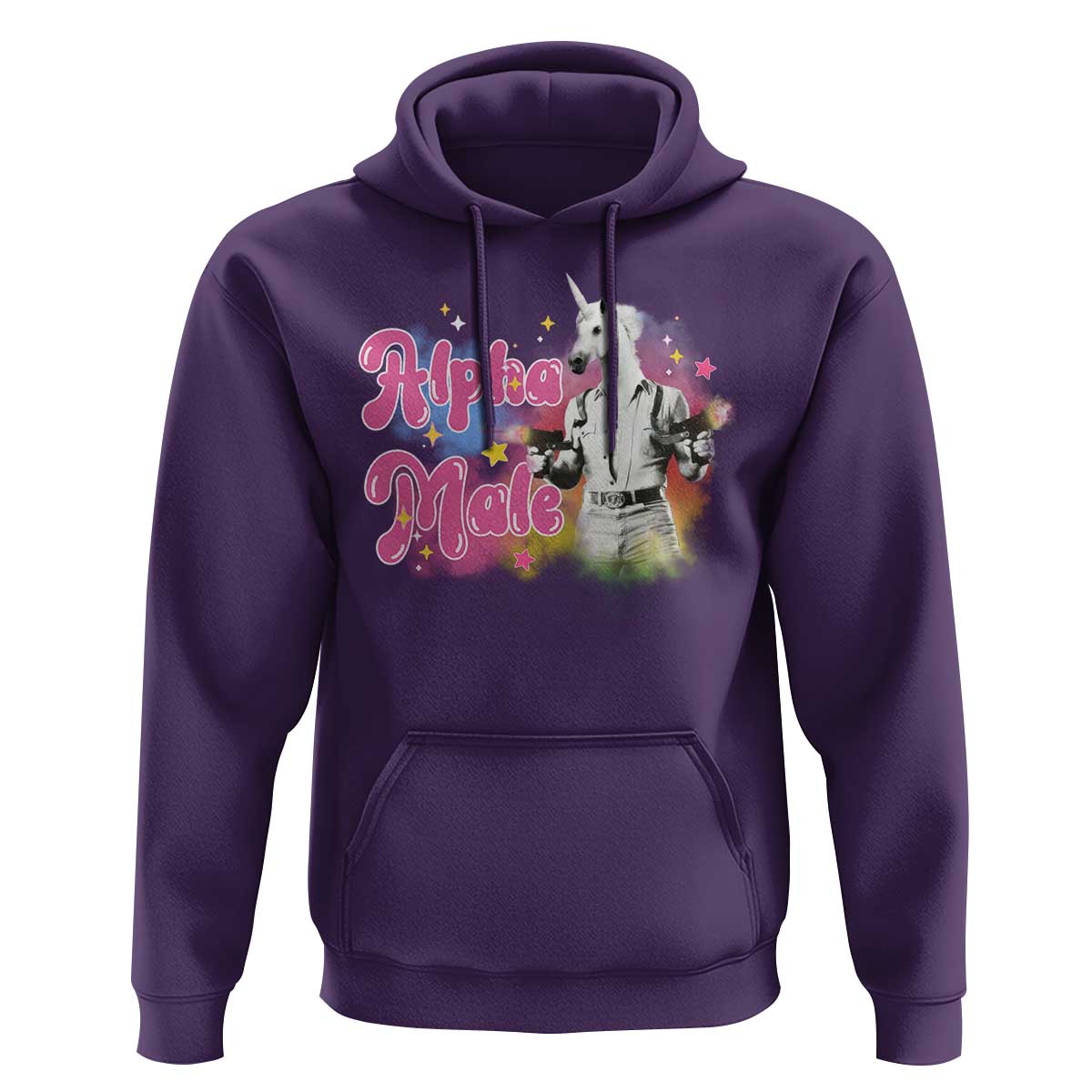Funny Alpha Male Unicorn Hoodie