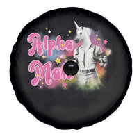 Funny Alpha Male Unicorn Spare Tire Cover