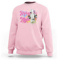 Funny Alpha Male Unicorn Sweatshirt - Wonder Print Shop