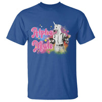 Funny Alpha Male Unicorn T Shirt - Wonder Print Shop