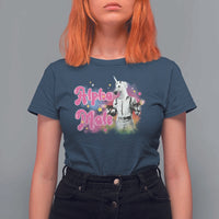 Funny Alpha Male Unicorn T Shirt For Women - Wonder Print Shop