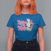 Funny Alpha Male Unicorn T Shirt For Women - Wonder Print Shop
