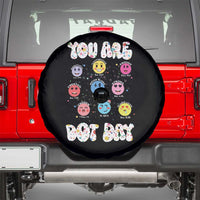 Christian Hippie Face You Are Dot Day Spare Tire Cover
