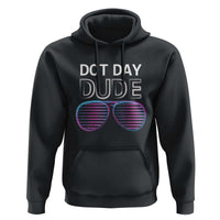 Dot Day Dude Hoodie Cool Dot Sunglass - Wonder Print Shop