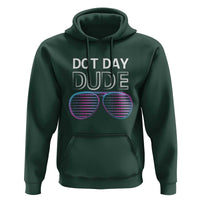 Dot Day Dude Hoodie Cool Dot Sunglass - Wonder Print Shop