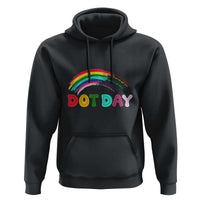 Rainbow Happy Dot Day Hoodie - Wonder Print Shop