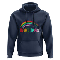 Rainbow Happy Dot Day Hoodie - Wonder Print Shop